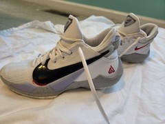 Nike Zoom Freak 2 White Cement Athletic Basketball Shoes CN8574100 Youth Size 5Y