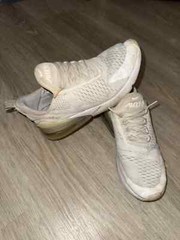 Size 7 (GS) – Nike Air Max 270 Low White Silver