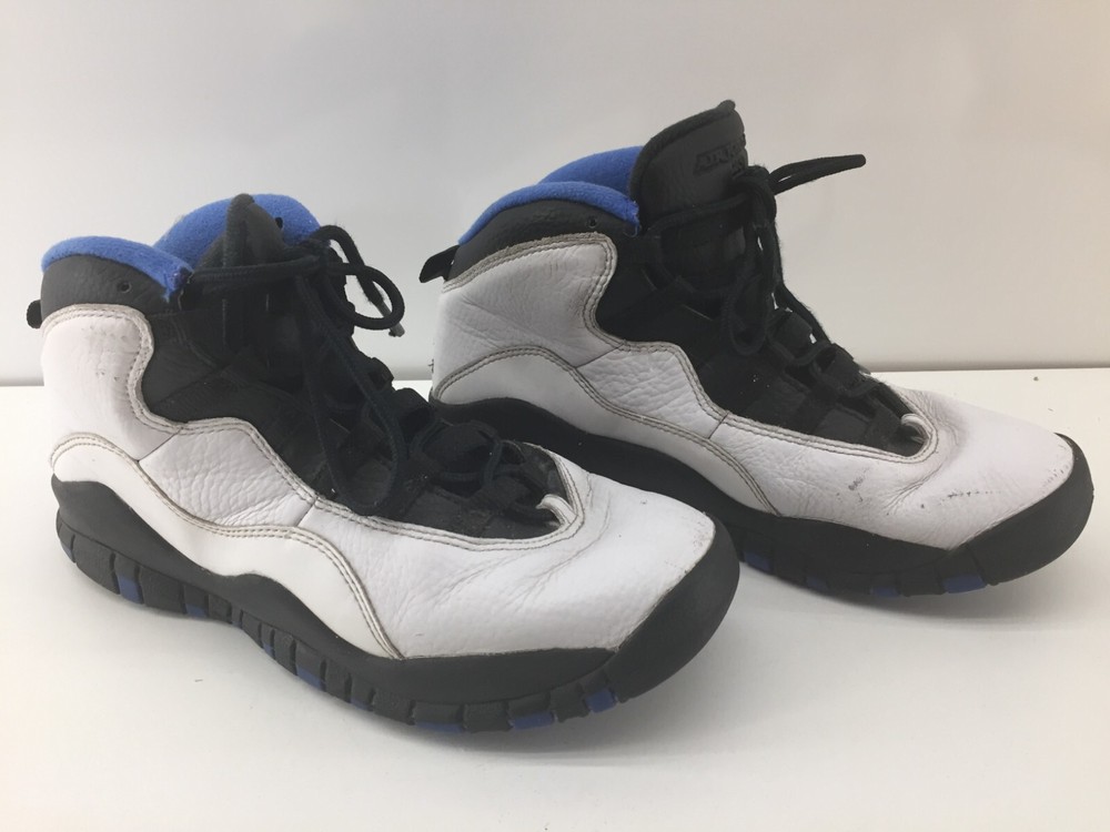Nike Air Jordan 10 Retro Orlando Magic GS 310806 108 Sneakers Size 5.5Y