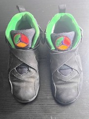 Air Jordan 8 Retro Tinker Air Raid Kids PS Size 1Y (Read)