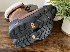 UGG Butte II Winter Brown Leather Boot Size 4 *EUC*