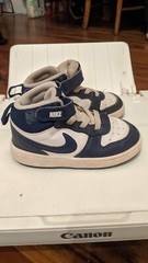 Size 8 Kids – Nike Dunk High Electro Purple Midnight Navy