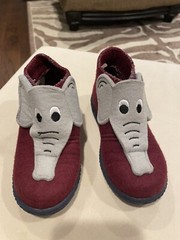Elefanten Wool Elephant Booties Size 25 8-8 1/2