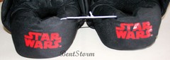 Star Wars DARTH VADER Soft Plush Slippers House Shoes KIDS 13/1 2/3 4/5 NWT