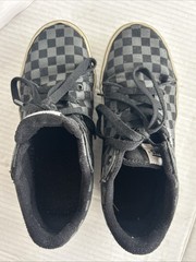 Vans Classic Checkerboard Lace Up Sneakers Boys 3 1/2