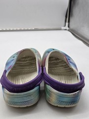 Crocs Classic Clog Shoes Kids Size 2 Multicolor Tie Dye Sandals Slip On Comfort