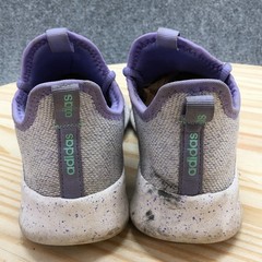 Adidas Shoes Youth 5 Cloudfoam Pure 2.0 Sneakers Gray Purple Round Toe GY6593