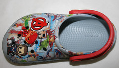 Crocs Marvel Avengers Assemble Off Court Clog With Charms 209945 Kids Size C10
