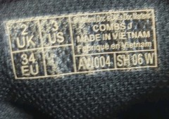 Doc Dr Martens Boots Combs J Combat Lace Up Black Canvas Zip Youth Kids Size 3