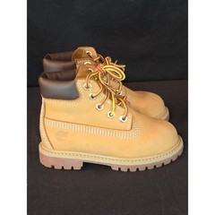 Timberland Toddler Wheat Nubuck Leather Ankle Boots Classic Premium