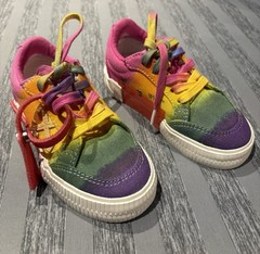 Off-White Unisex Toddler’s Vulcanized Sneakers Multicolor Size EU24/US 7
