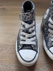 Converse Chuck Taylor All Star Unisex Kids High Top Sneakers Black/Multicolor 12