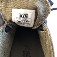 Converse Sneakers (Size 2) One Star Camo Green Skull Low Top Lace Up Shoes