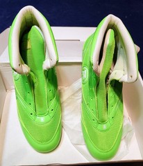 Ringside Diablo Neon Green Size 8 Boxing, Wrestling Shoes **NEW IN BOX**