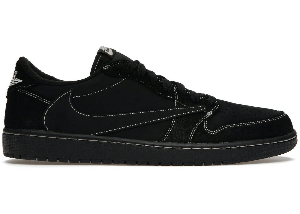 Size 13C Air Jordan 1 Low Travis Scott „Black Phantom“ PS