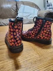 Dr. Martens Doc Youth Kids size 10 Side Zip Boots 1460 T
