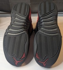 Air Jordan 12 Retro GS Reverse Flu Game Sneakers Size 7Y(Women’s 8.5) 153265-602