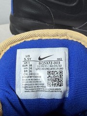 Nike Manoa LTR GS Boots BQ5372-003 Black Sesame Game Royal 5.5Y
