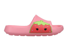 SQUISHMALLOWS Strawberry Sandals SLIPPERS Kids KELLYTOY Pink 13 1 2 3 4 5 Shoes