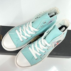 Converse Chuck Taylor Space Hi Top Youth Size 2 All Star Blue Dog Airplane Sky