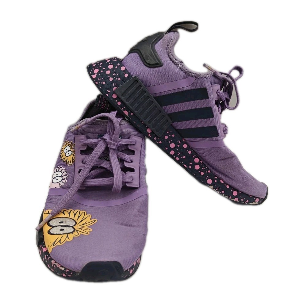 Adidas x Kevin Lyons NMD R1 Shoes Duper Purple Kids Shoes GX5722 Sz 5.5 US