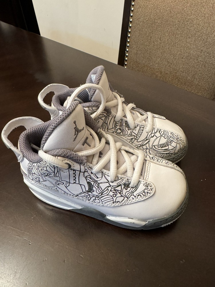 Jordan Dub Zero PS ‚White Cool Grey‘ Size 8C
