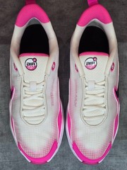 Nike Air Max Nova – White Laser Fuchsia Black (FN4446-101) Youth Size 5Y / 6.5W
