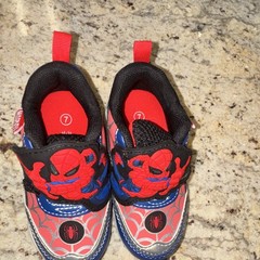 Marvel Spider-Man Unisex Kids Athletic Sneakers Red/Blue/Black US 7