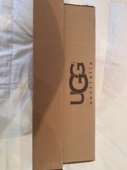 UGG Australia Black Kids K Bailey Button 5991TT Boots Size USA 10, Original Box