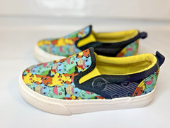Pokémon Character Print Ground Up Slip-On Shoes Size 1