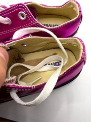 Converse Chuck Taylor All Star Low 355561F Kids 2 Sneaker Magenta Canvas Shoes