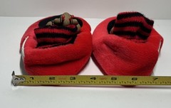 Vintage 1994 Biker Mouse From Mars Children’s Slippers Medium 7-8 Red Black Rare