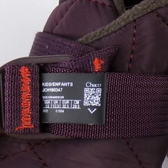 Chaco Ramble Puff Size 1.5 EU 32.5 Big Kids Unisex Booties Plum JCH180347 NWT