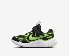 Nike Cosmic Runner PSV Slip On Shoes Black Volt Grey Youth Sz 1Y HM4400-005 New
