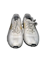 Nike Shox Deliver White Leather Training Running Shoe 318130-120 Youth Size 6Y