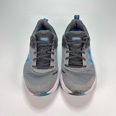 Under Armour Assert 10 Gray Blue Running Training Shoes 3026182107 Youth Size 6Y