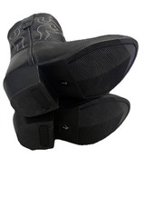 EUC Toddler’s Smoky Mountain Boots 3032T “Denver” Black Western Boot size 7