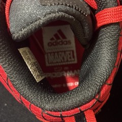 Size 2 Adidas D.O.N. Issue #3 x Marvel Low Spider-Man Basketball Sneakers