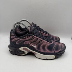Nike Air Max Plus GS Shoes Gridiron/Grey/Pink/White Size 5Y 718071-006