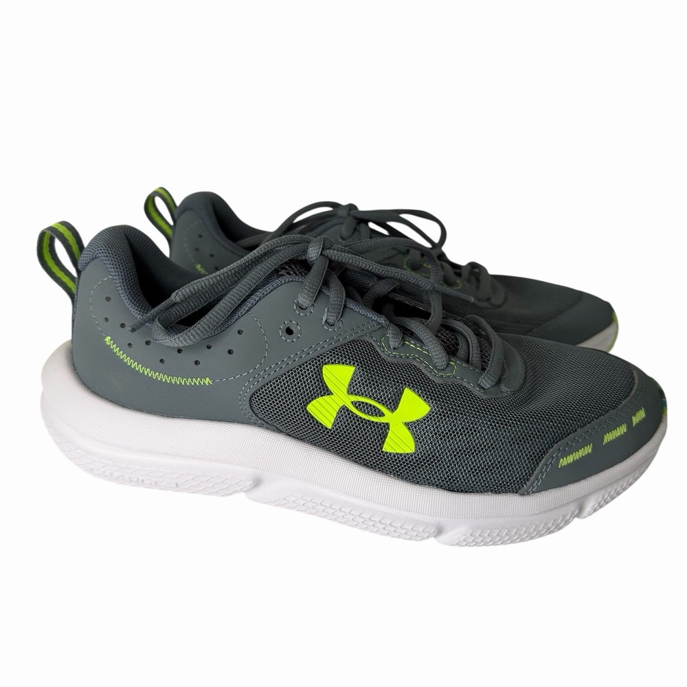 Under Armour BGS Assert 10 Running Sneaker Athletic 3026182-102 Youth Sz 6Y NEW