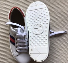 Authentic Gucci Kids Ace Leather Sneaker Made in Italy