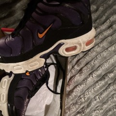 Nike Air Max Plus (PS) Kids Sneaker US 12C CD0610-024 Purple Mesh