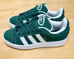 Adidas Campus 00s J – Dark Green/Cloud White/Off White – Size 5.5