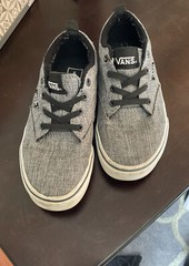 Kids Vans chambray gray 1.0