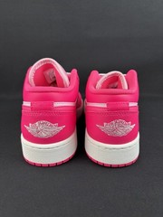 Nike Air Jordan 1 Low Valentines Day Pink 553560-661 GS Big Kid Sz 4Y, 5.5Y, 6Y