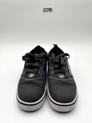 Heelys Pro 20 Prints Unisex Kids 5 Wheeled Skate Shoes Charcoal Blue Sneaker
