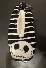 Kids Snuggle Toes Nightmare Before Christmas Jack Skellington Slipper Socks M/L