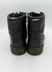 Dr. Martens Junior Collection Softy Lace Up Side Zipper Black Combat Boots Sz 3