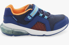 Stride Rite Boys M2P Journey 2 Sneaker, Grey Blue Orange Size 3 M US