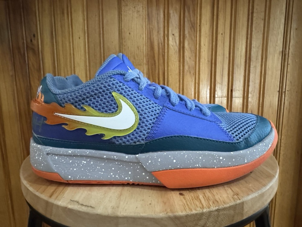Nike Ja Morant 1 SE Backyard BBQ Basketball Shoe FN4398-400 GS Size 5 Youth
